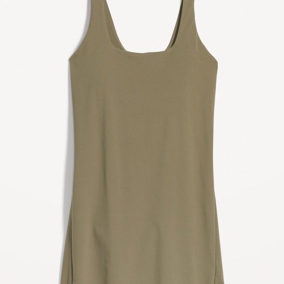 NWT OLD NAVY PowerSoft Sleeveless Shelf-Bra Support Dress
FIR TREE MEDIUM - Picture 4 of 9